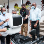 SPS Donates Electric Scooter to MoH Seychelles 04